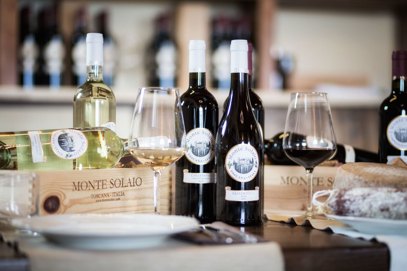 Degustazioni Vino Monte Solaio - Salvapiano Holiday Ranch